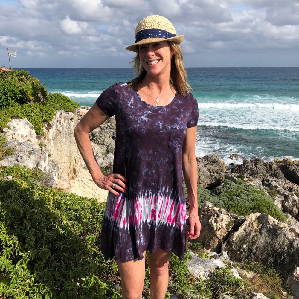 Tie-Dye T-Shirt Dress